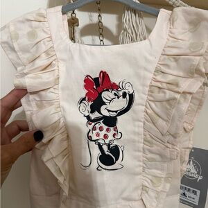Size 2T Disney Pink Ruffled top